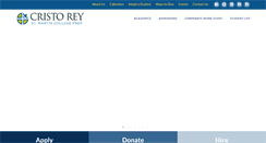 Desktop Screenshot of cristoreystmartin.org